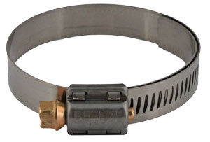 HOSE CLAMP  - LINED #4 7/16" MIN - 11/16" MAX