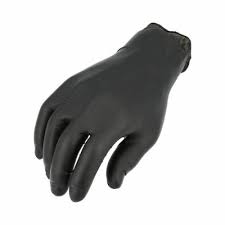 NITRILE GLOVES BLACK 6MIL SMALL 100/BOX