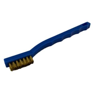 SMALL CLEANING SCRATCH BRUSH PLASTIC HANDLE