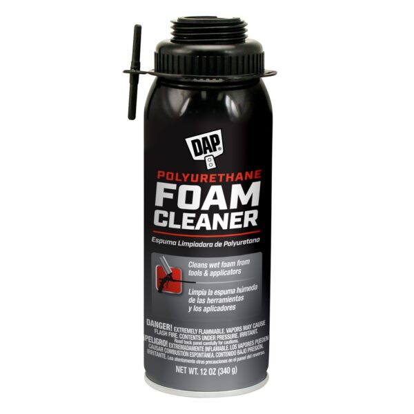 DAP SPRAY FOAM GUN CLEANER, 12 OZ