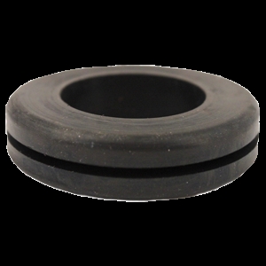 RUBBER GROMMET 3/16" ID 3/32" GRV WIDTH 9/32" GRV DIAM 7/16" OD