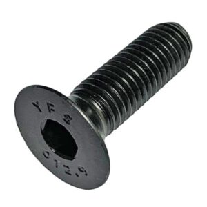 FLAT HEAD SOCKET CAPSCREW  PLAIN M8-1.25 X 10