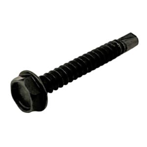 TEK SCREW HEX WASHER HD-BLACK #10 X 1-1/4"