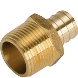 BRASS PEX MALE CONNECTOR