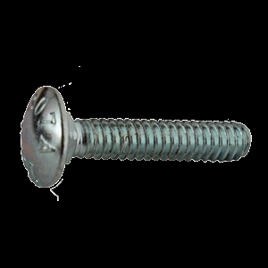CARRIAGE BOLT UNC ZINC 7/16"-14 X 1" GR 5