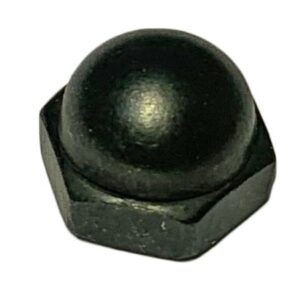 ACORN NUT BLACK OXIDE 1/4"-20