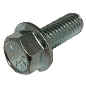 HEX FLANGE BOLT NON-SERRATED UNC ZINC 3/8"-16 X 1"