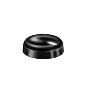 AUVECO SCREW COVER #8 SCREW - BLACK 50/BOX
