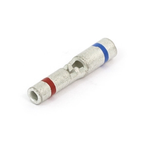 TERMINAL STEP DOWN BUTT CONNECTOR 16-14 GA TO 22-18 GA NON INSULATED