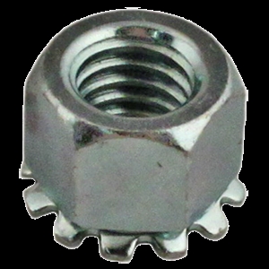 KEP NUT UNC STAINLESS 3/8"-16