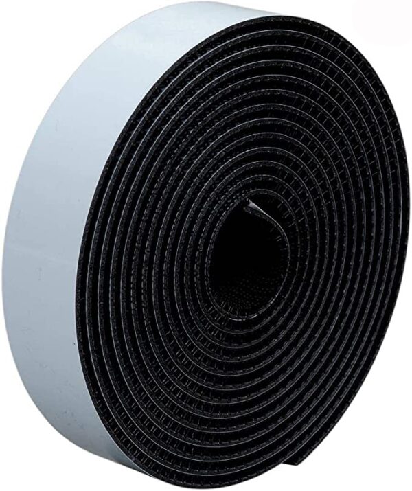 3M RECLOSABLE FASTENER HOOK 1 X 50 YD BLACK TYPE 250