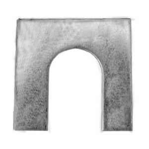 AUVECO CASTER AND CAMBER SHIM 1/16" 1-1/8"  X 1/2" SLOT 50/BOX