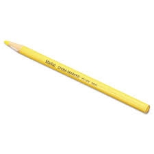 YELLOW CHINA MARKER PENCIL