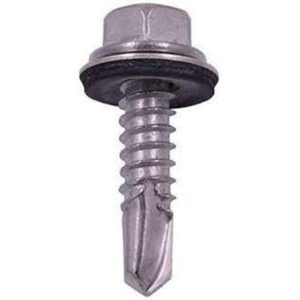 TEK SCREW HEX HD BOND SEAL #14 X 1"