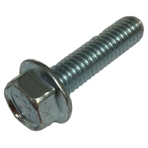 HEX FLANGE BOLT NON-SERRATED UNC ZINC YELLOW 1/4"-20 X 1-1/4" GR 8