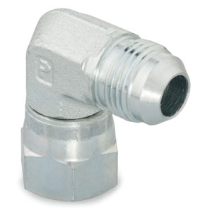 STEEL FITTING JIC SWIVEL NUT ELBOW 3/4