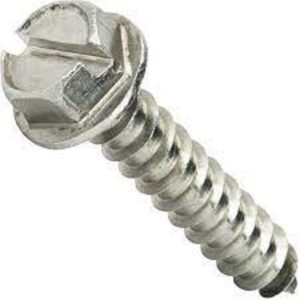 SHEET METAL SCREW HEX WASHER HD #14 X 3/4" STAINLESS