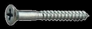 WOOD SCREW PHILLIPS FLAT HEAD #8 X 1/2"