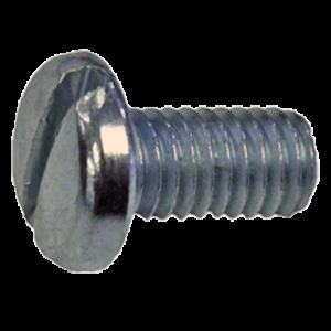 MACHINE SCREW PAN HEAD SLOT 1/4"-20 X 1/2"