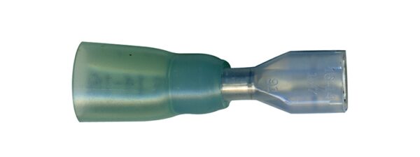 TERMINAL FEMALE FULL HEAT SHRINK 14-16 GAUGE .187" TAB
