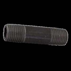 BLACK PIPE NIPPLE 1/4" X 5"