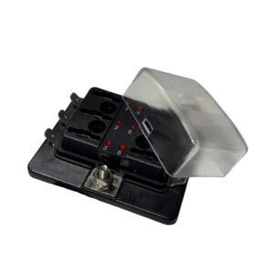 FUSE BLOCK ATO/ATC 6 GANG W/COVER