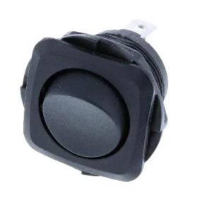ROCKER SWITCH ROUND BLACK BODY