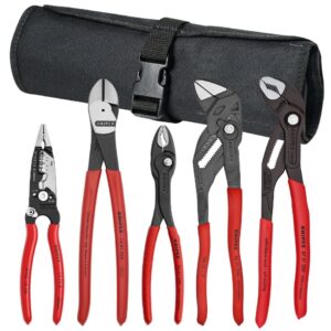 KNIPEX CORE PLIERS SET IN TOOL ROLL