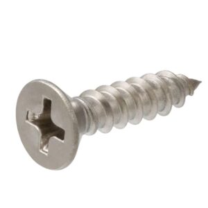 SHEET METAL SCREW PHIL FLAT HD #6 X 3/8" STAINLESS