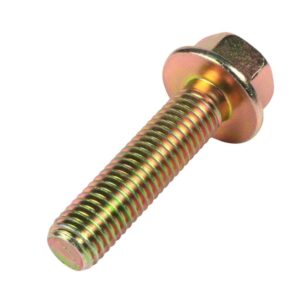 HEX FLANGE BOLT SERRATED UNC ZINC 5/16"-18 X 1" GR 8