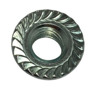 HEX FLANGE NUT METRIC ZINC M6-1.00