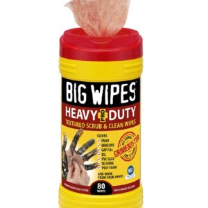 BIG WIPES HEAVY-DUTY PRO+ HAND WIPES 80 WIPE CANISTER
